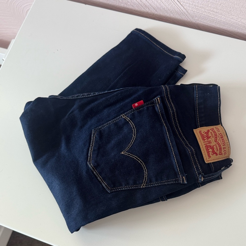 Levi's Women's Dark Denim Skinny Jeans